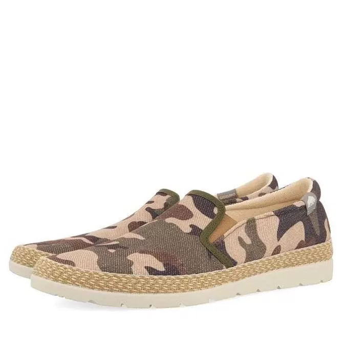 Alpargatas<Gioseppo Alpargata Estampado Camuflaje Con Algodon Reciclado Para Hombre Valrico