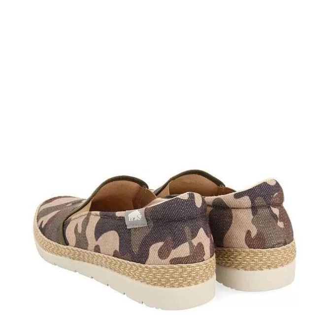 Alpargatas<Gioseppo Alpargata Estampado Camuflaje Con Algodon Reciclado Para Hombre Valrico