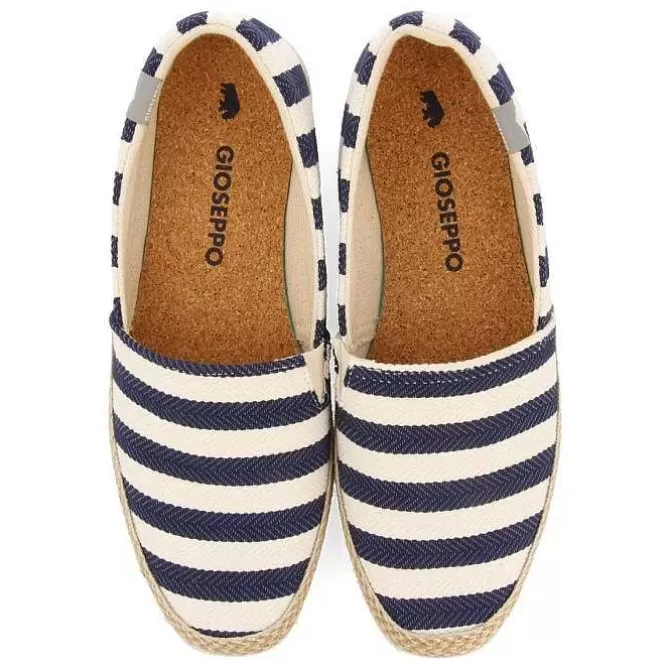 Alpargatas<Gioseppo Alpargata Estilo Camping Azul Marino Con Algodon Reciclado Para Hombre Stroud