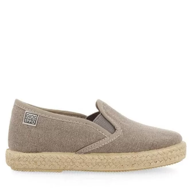 Niños | Zapatillas<Gioseppo Alpargata Nino Orizaba Gris Con Elasticos Laterales