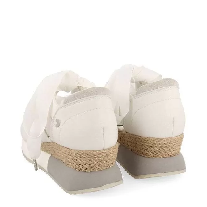 Sandalias Cuña<Gioseppo Alpargatas De Mujer Tassin Blancas