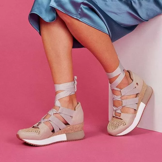 Sandalias Cuña<Gioseppo Alpargatas De Mujer Tassin En Color Beige