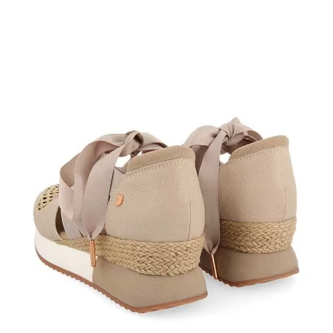 Sandalias Cuña<Gioseppo Alpargatas De Mujer Tassin En Color Beige