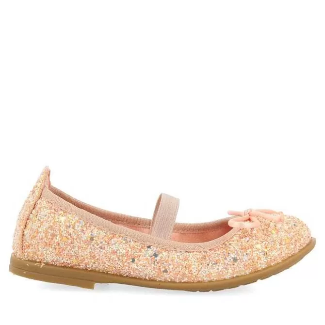 Niñas | Zapatos De Bailarina<Gioseppo Bailarinas Con Purpurina Y Tira Elastica Para Nina Y Nino Rosa Molalla