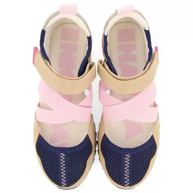 Niñas | Zapatillas<Gioseppo Bailarinas Deportivas Azul Marino Con Detalles Multicolor Para Nina Y Nino Ensley