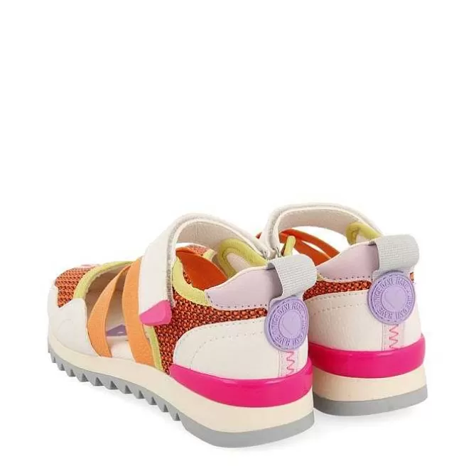 Niñas | Zapatillas<Gioseppo Bailarinas Deportivas Naranja Con Detalles Multicolor Para Nina Y Nino Ensley
