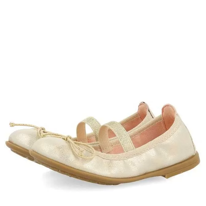 Niñas | Zapatos De Bailarina<Gioseppo Bailarinas Metalizadas Acabado Fantasia Y Tira Elastica Para Nina Y Nino Redruth