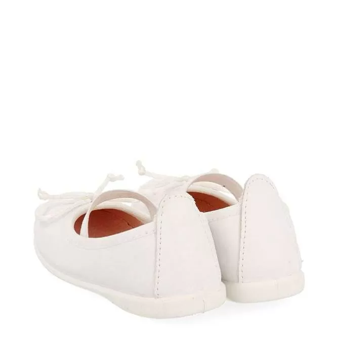 Bebe | Sneakers Bebe Nina<Gioseppo Bailarinas Nina Bancigny De Piel Blanca