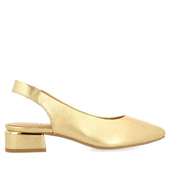 Bailarinas<Gioseppo Bailarinas Sin Tacon Color Piel Dorado Para Mujer Obrovac