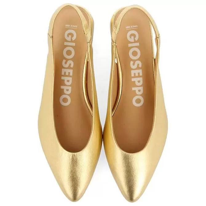 Bailarinas<Gioseppo Bailarinas Sin Tacon Color Piel Dorado Para Mujer Obrovac