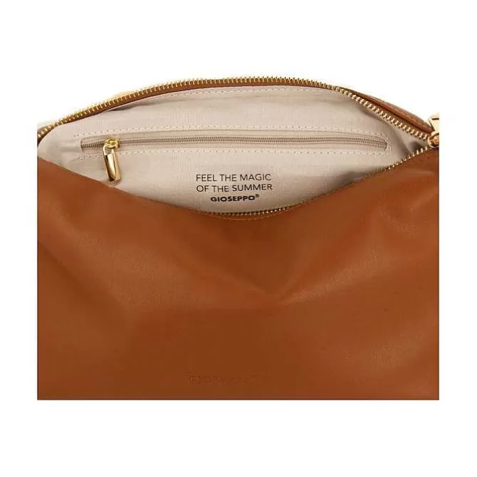 Bolsas De Hombro<Gioseppo Bolso Baguette De Piel Color Con Bandolera Carantec
