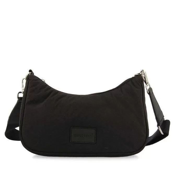 Bolsas De Hombro<Gioseppo Bolso Baguette Negro Con Correa Ocoee