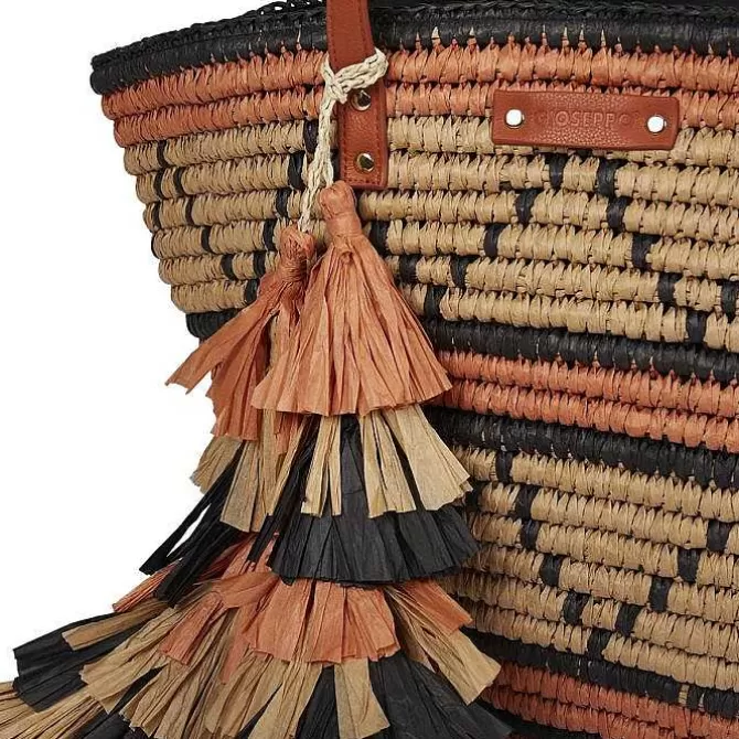 Bolsas De Mano<Gioseppo Bolso De Mujer Bazien De Paja De Rafia Multicolor
