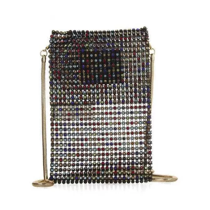 Fiesta<Gioseppo Bolso Mini Malla Metalizada Negro Seillans