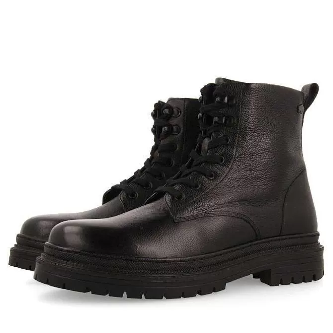Botas<Gioseppo Botas De Hombre Dolton En Serraje Con Cordones En Color Negro