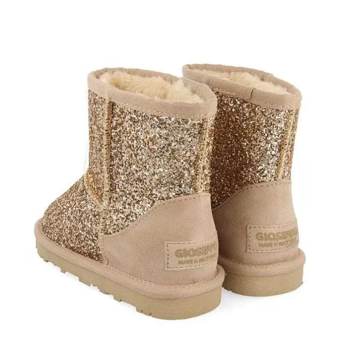 Niñas | Botas Y Botines<Gioseppo Botas Infantiles Tranoy De Borreguito Beige Brillante