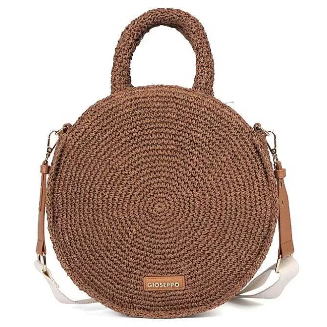 Bolsas De Mano<Gioseppo Cesta Redonda De Piel Trenzada Mims