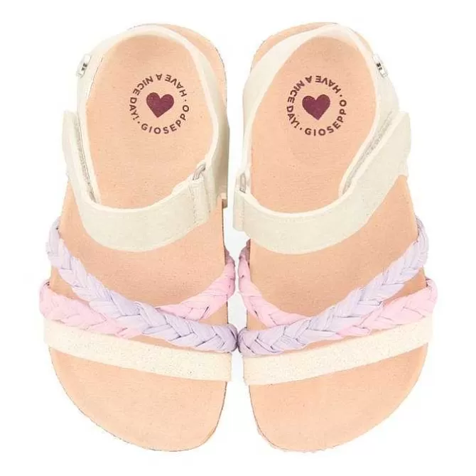 Niñas | Chancletas<Gioseppo Chanclas Bio Suela Multicolor Con Detalles Brillantes Y Trenzado De Rafia Para Nina Y Nino Delia