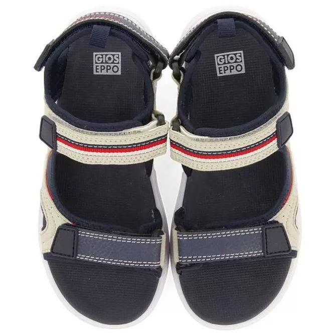 Niños | Chancletas<Gioseppo Chanclas Deportivas Azul Marino Con Decoraciones De Color Para Nino Y Nina Antillo