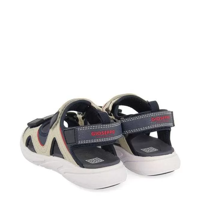 Niños | Chancletas<Gioseppo Chanclas Deportivas Azul Marino Con Decoraciones De Color Para Nino Y Nina Antillo