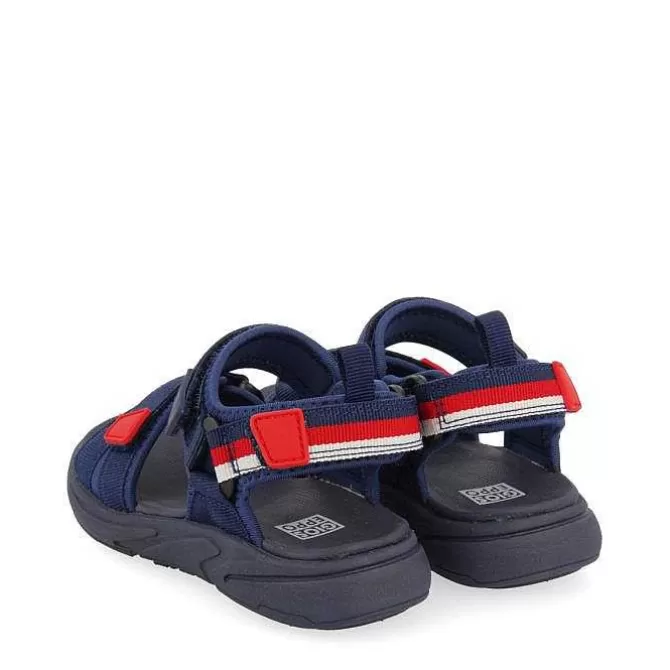 Niños | Chancletas<Gioseppo Chanclas Deportivas Azul Marino Con Decoraciones De Color Para Nino Y Nina Bunnel