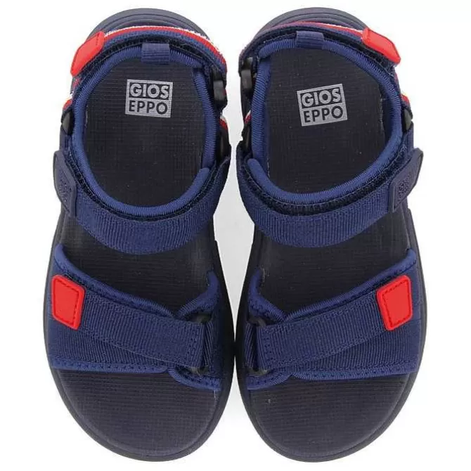 Niños | Chancletas<Gioseppo Chanclas Deportivas Azul Marino Con Decoraciones De Color Para Nino Y Nina Bunnel