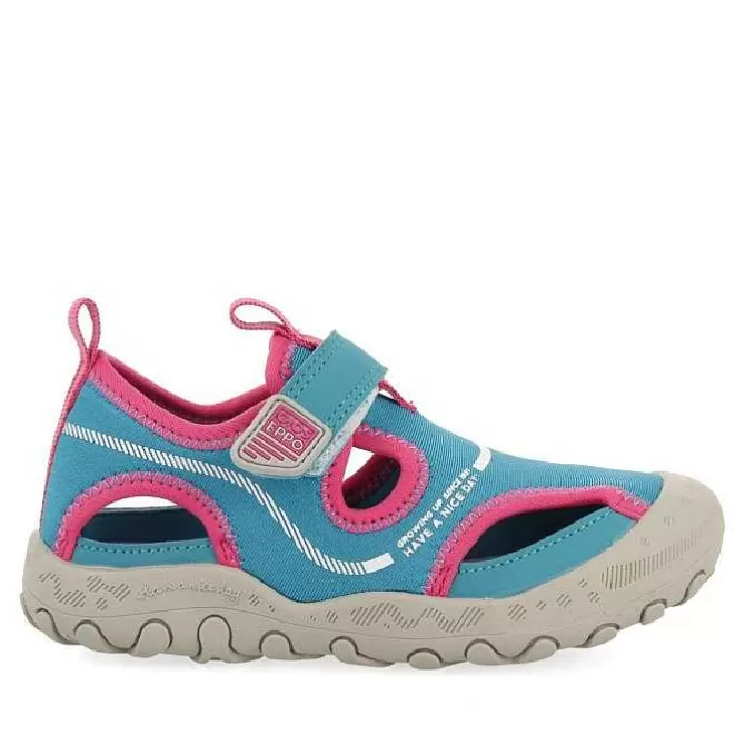 Niñas | Chancletas<Gioseppo Chanclas Deportivas Color Aguamarina Estilo Californiano Para Nino Y Nina Brixham