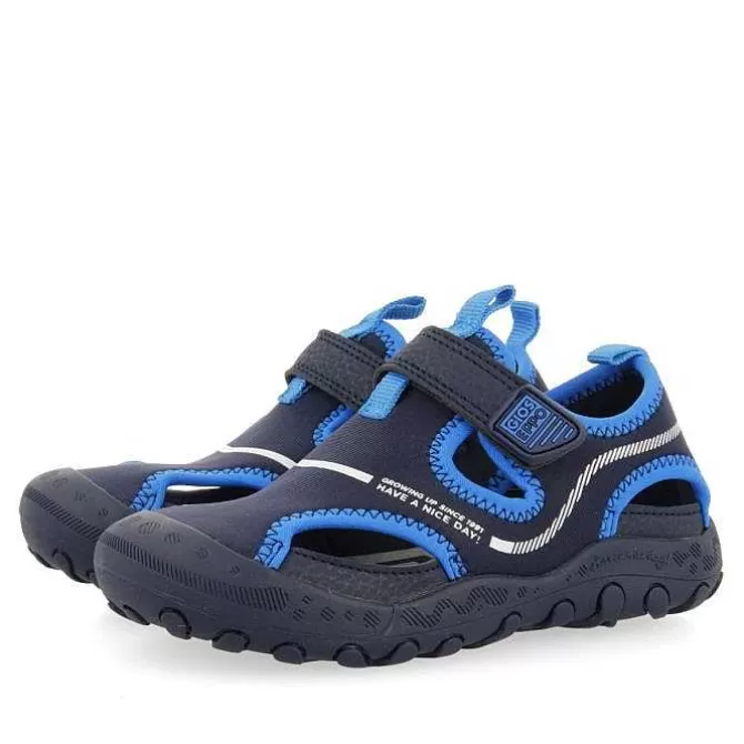 Niños | Chancletas<Gioseppo Chanclas Deportivas Estilo Californiano Azules Para Nino Y Nina Brixham