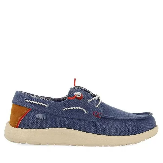 Mocasines<Gioseppo Mocasines Azul Marino Estilo Nautico Con Detalles De Color Para Hombre Sult