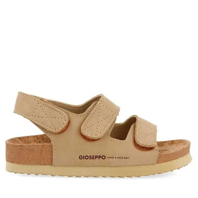 Niños | Chancletas<Gioseppo Sandalias Bio Color Taupe Con Cierre Ajustable Para Nino Y Nina Krapina