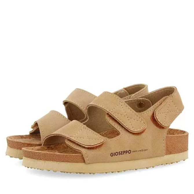 Niños | Chancletas<Gioseppo Sandalias Bio Color Taupe Con Cierre Ajustable Para Nino Y Nina Krapina