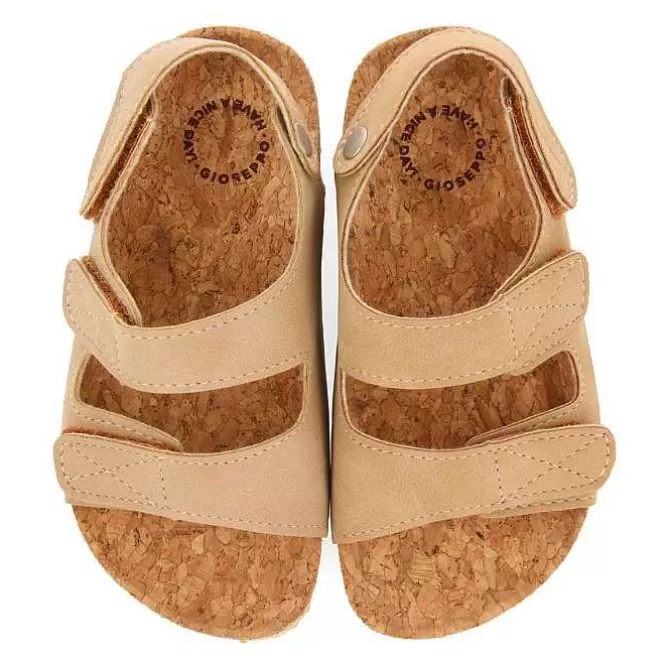 Niños | Chancletas<Gioseppo Sandalias Bio Color Taupe Con Cierre Ajustable Para Nino Y Nina Krapina
