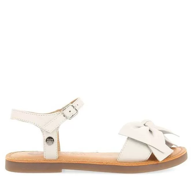 Niñas | Sandalias<Gioseppo Sandalias Blancas De Piel Con Lazo Para Nina Y Nino Varzim