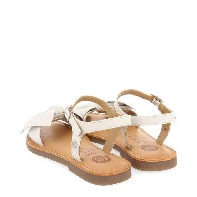 Niñas | Sandalias<Gioseppo Sandalias Blancas De Piel Con Lazo Para Nina Y Nino Varzim