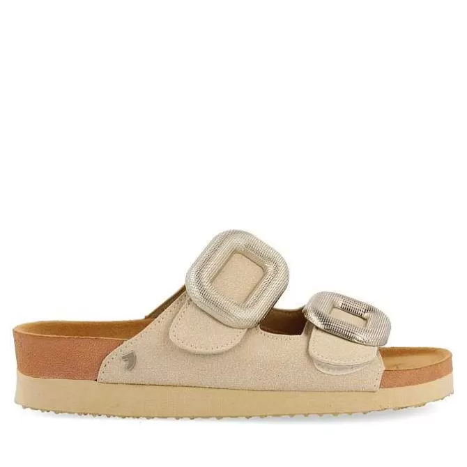 Sandalias Planas<Gioseppo Sandalias Color Hielo Con Adornos De Joya Para Mujer Covert