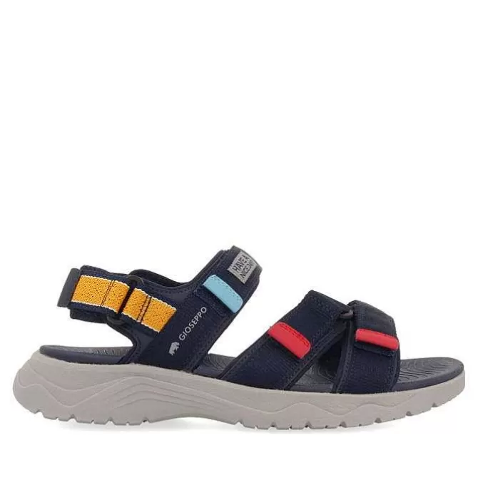 Chancletas<Gioseppo Sandalias Color Marino Para Hombre Flacourt