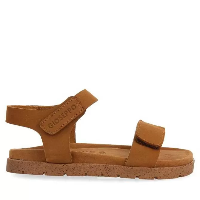 Niños | Sandalias<Gioseppo Sandalias Color Piel Con Cierres Ajustables Y Suela Tipo Bio Para Nino Y Nina Bude