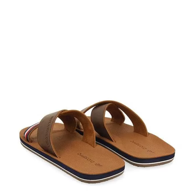 Chancletas<Gioseppo Sandalias Cruzadas De Hombre Tacloban En Color Marron