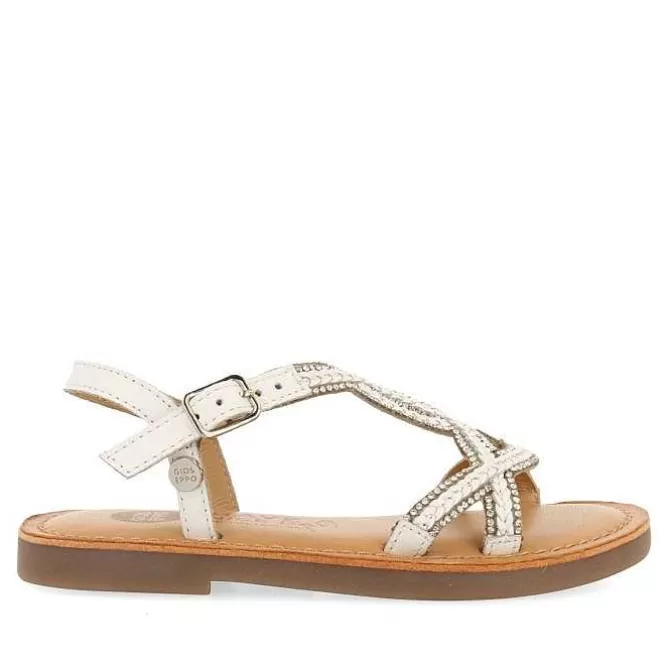 Niñas | Sandalias<Gioseppo Sandalias De Piel Blanca Con Adornos Para Nina Y Nino Scio