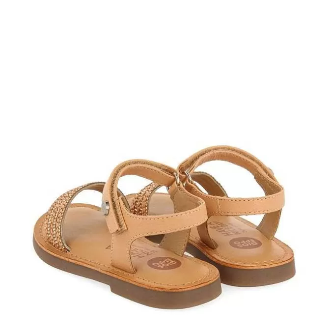 Niñas | Sandalias<Gioseppo Sandalias De Piel Blanca Con Adornos Y Cierre Ajustable Para Nina Y Nino Mireval