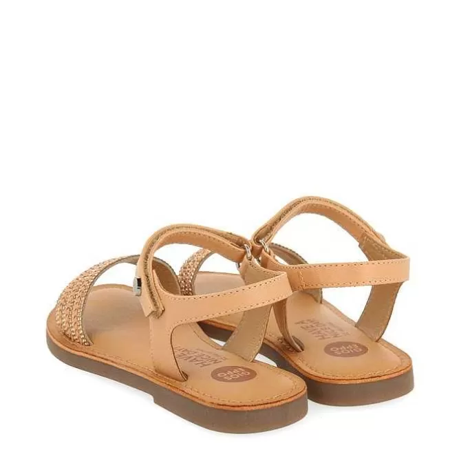 Niñas | Sandalias<Gioseppo Sandalias De Piel Blanca Con Adornos Y Cierre Ajustable Para Nina Y Nino Stubica