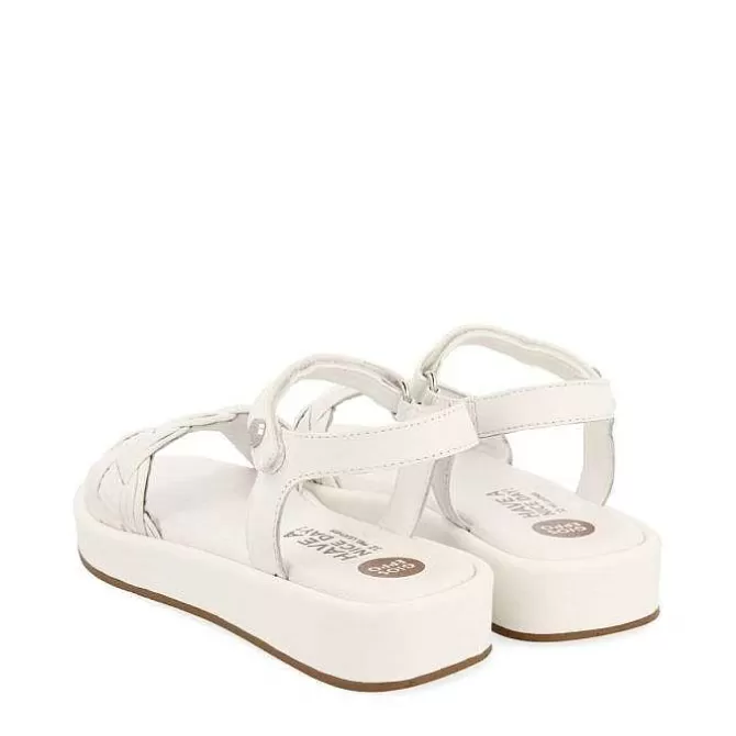 Niñas | Sandalias<Gioseppo Sandalias De Piel Blanca Con Trenzado Y Suela Voluminosa Para Nina Y Nino Shanico