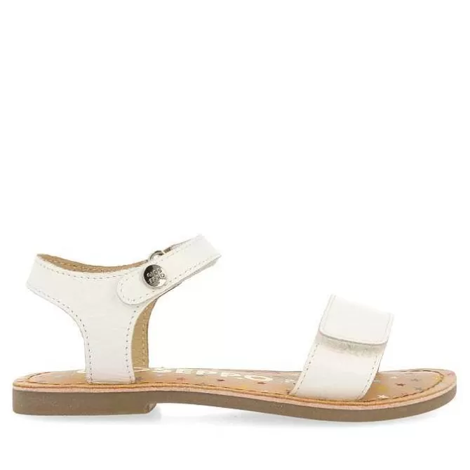 Niñas | Sandalias<Gioseppo Sandalias De Piel Blanca Estampado Fantasia Para Nina Y Nino Gigean