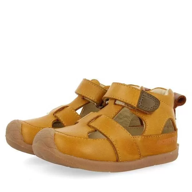Bebe | Mi Primer Gioseppo<Gioseppo Sandalias De Piel Color Mostaza Para Bebe Babson