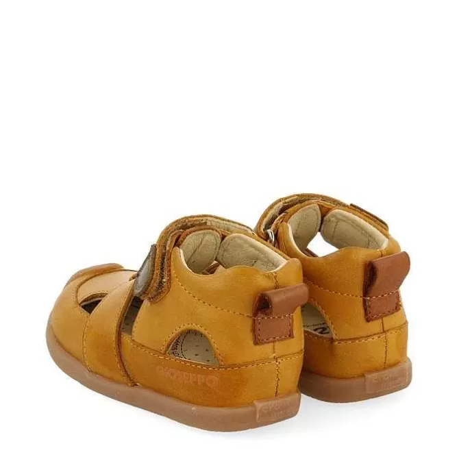 Bebe | Mi Primer Gioseppo<Gioseppo Sandalias De Piel Color Mostaza Para Bebe Babson