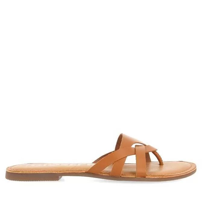 Sandalias Planas<Gioseppo Sandalias De Piel Con Tirantes Para Mujer Cayuse