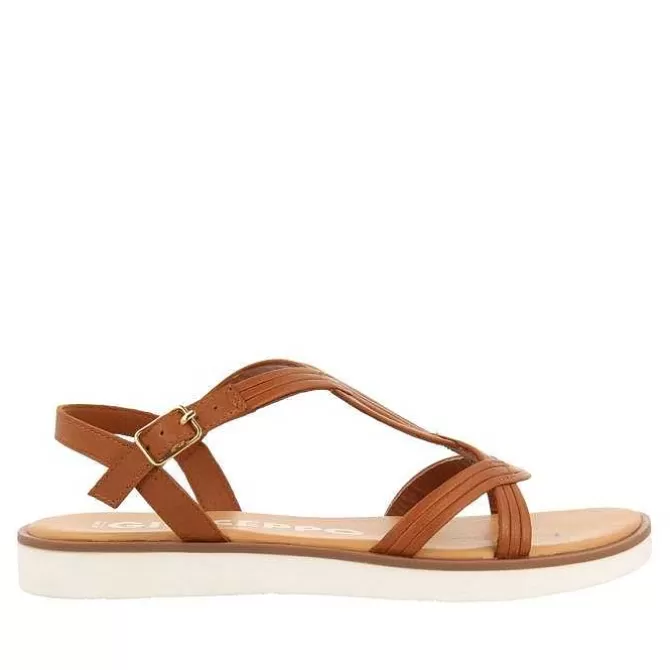 Sandalias Planas<Gioseppo Sandalias De Piel Con Tirantes Para Mujer En Cornualles