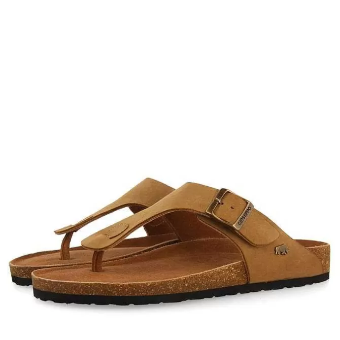 Chancletas<Gioseppo Sandalias De Piel Estilo Griego Con Suela Bio Para Hombre Ruskin