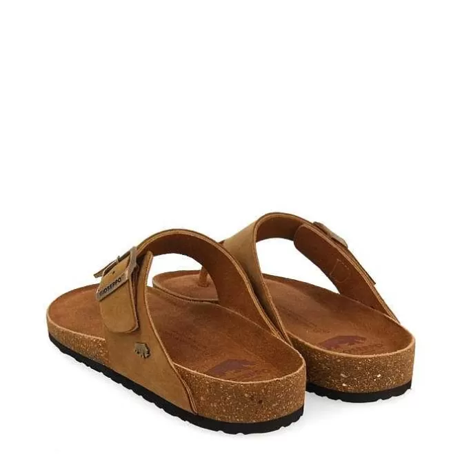 Chancletas<Gioseppo Sandalias De Piel Estilo Griego Con Suela Bio Para Hombre Ruskin