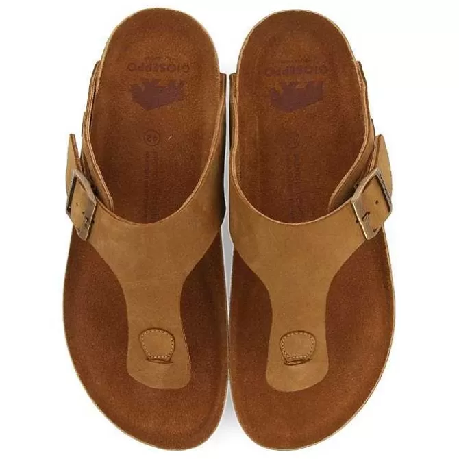Chancletas<Gioseppo Sandalias De Piel Estilo Griego Con Suela Bio Para Hombre Ruskin